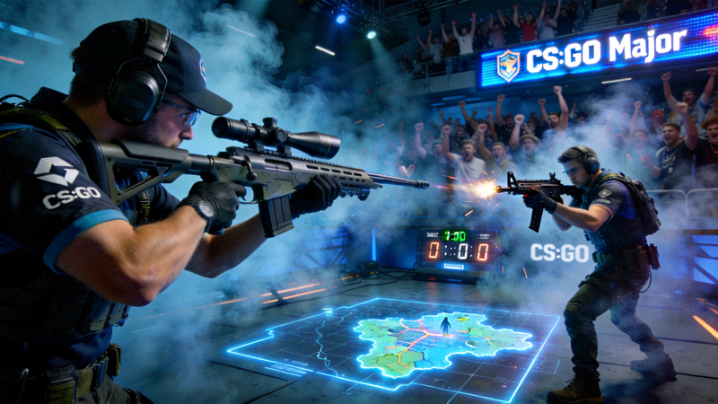 CS:GO Major锦标赛决赛瞬间 - 战术射击游戏的巅峰对决